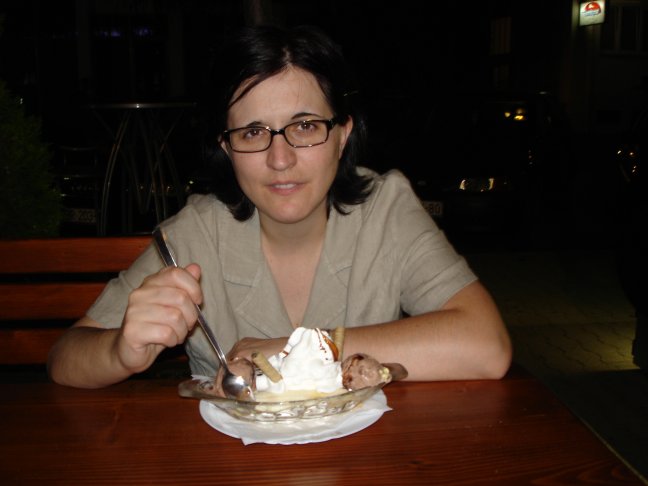 Claudia during her birthday