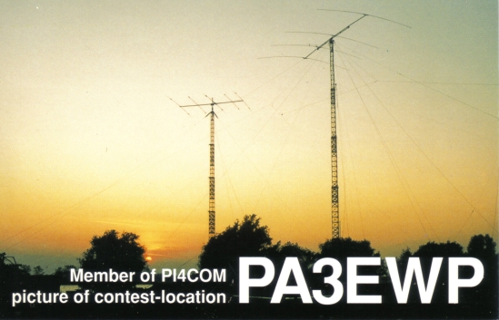 PA3EWP QSL
