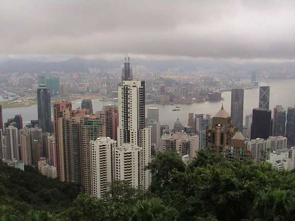 Veduta di Hong Kong