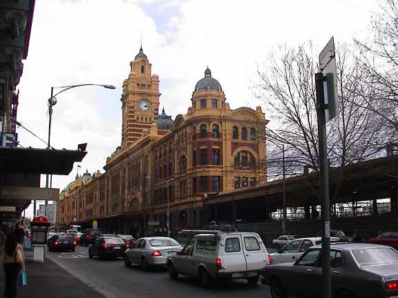 La stazione ferroviaria di Melbourne