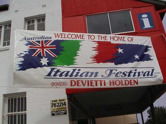 Logo del festival Australiano-Italiano