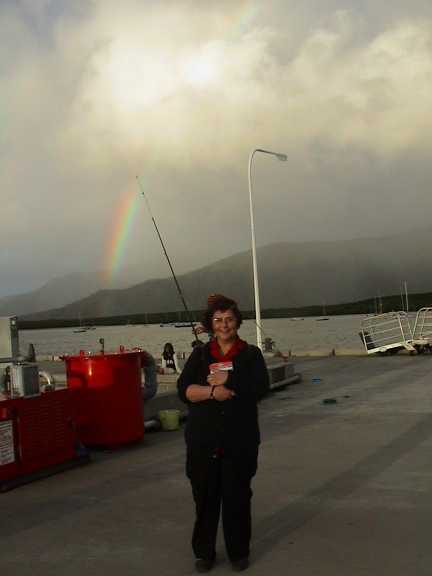 Elena e arcobaleno