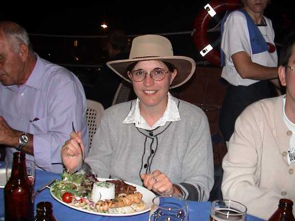 Claudia a cena