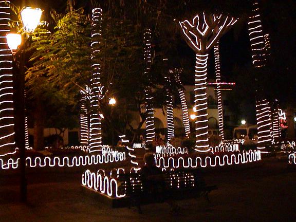Luci di Natale a Puerto Cruz