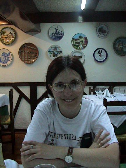 Claudia al ristorante