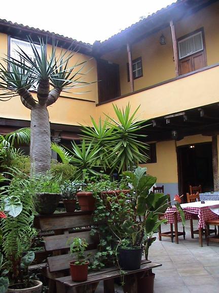 Patio del ristorante Sabor Canario
