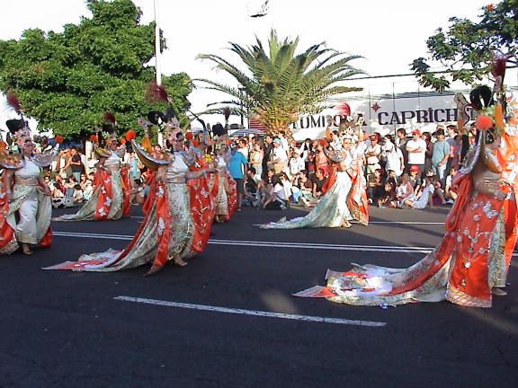 Sfilata a Santa Cruz