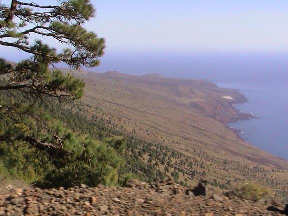 Paesaggio de El Hierro visto dall