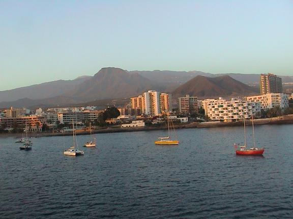 Il porto di Los Cristianos - Tenerife